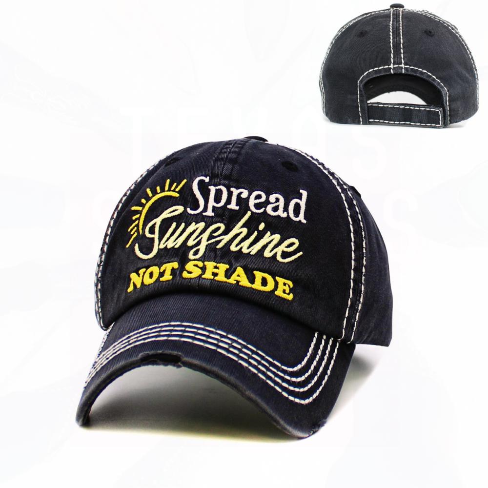 Spread Sunshine NOT SHADE Hat