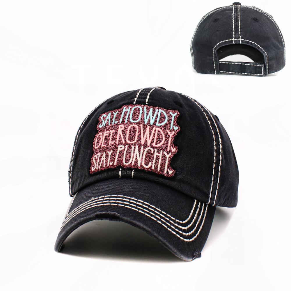 SAY HOWDY GET ROWDY STAY PUNCHY HAT