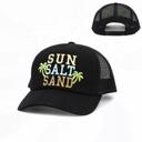 BLACK SUN SALT SAND TRUCKER HATS