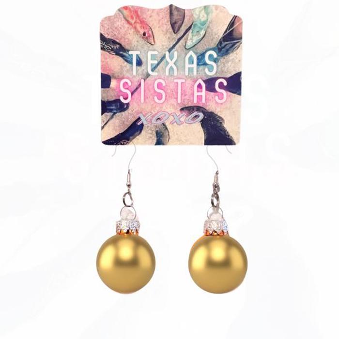 SO CUTE SHINY ORNAMENT EARRINGS