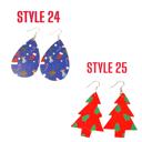 Style 24 Christmas Earrings - Jazzy Collection