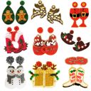  Christmas Seed Bead Earrings Collection - FREE SHIPPING