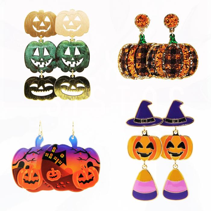 Halloween Earrings Pumpkin Collection