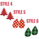 Style 4 Christmas Earrings - Jazzy Collection