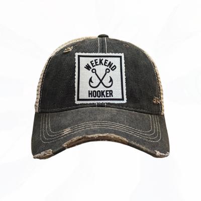WEEKEND HOOKER FISHING TRUCKER HAT