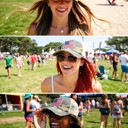  American Flag Camo Trucker Hat