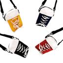  SO CUTE Sneaker Messenger Bag - Detachable Adjustable Strap - 4 Colors
