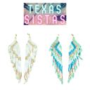  Seed Bead Fringe Earrings - 2 Styles - Free Shipping