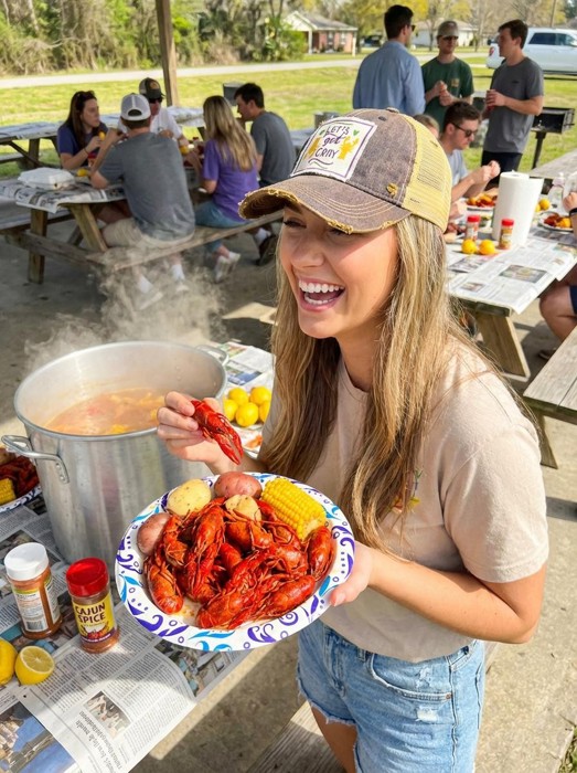 LET'S GET CRAY Crawfish & Mardis Gras Season Trucker Hats -  Many Colors