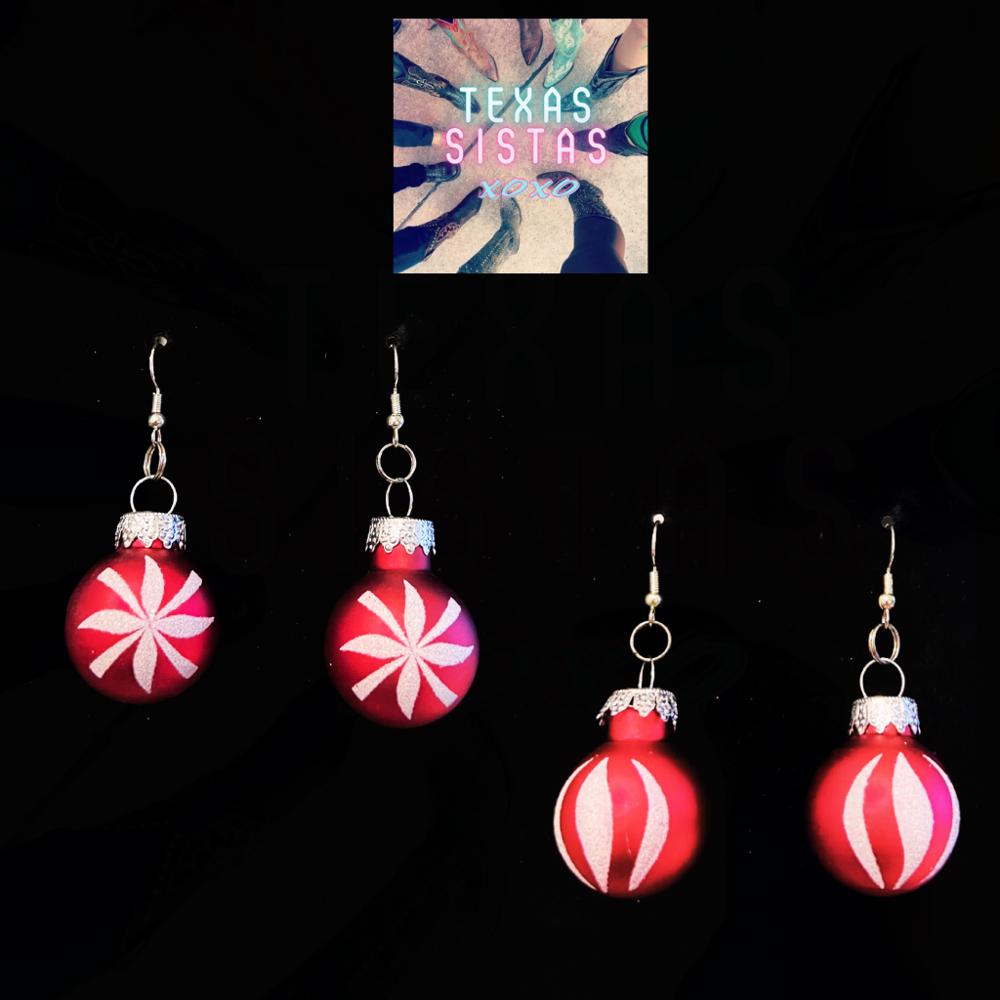 FUN CANDY ORNAMENT EARRINGS - FREE SHIPPING