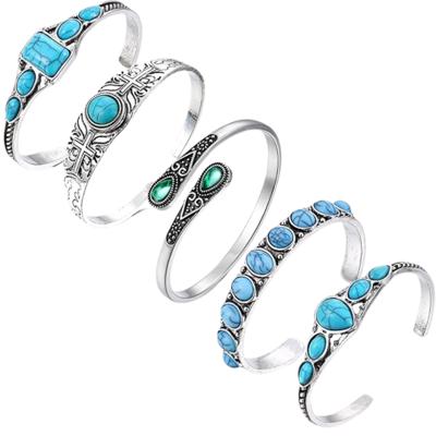 Easy On Turquoise Costume Cuffs - 5 Styles