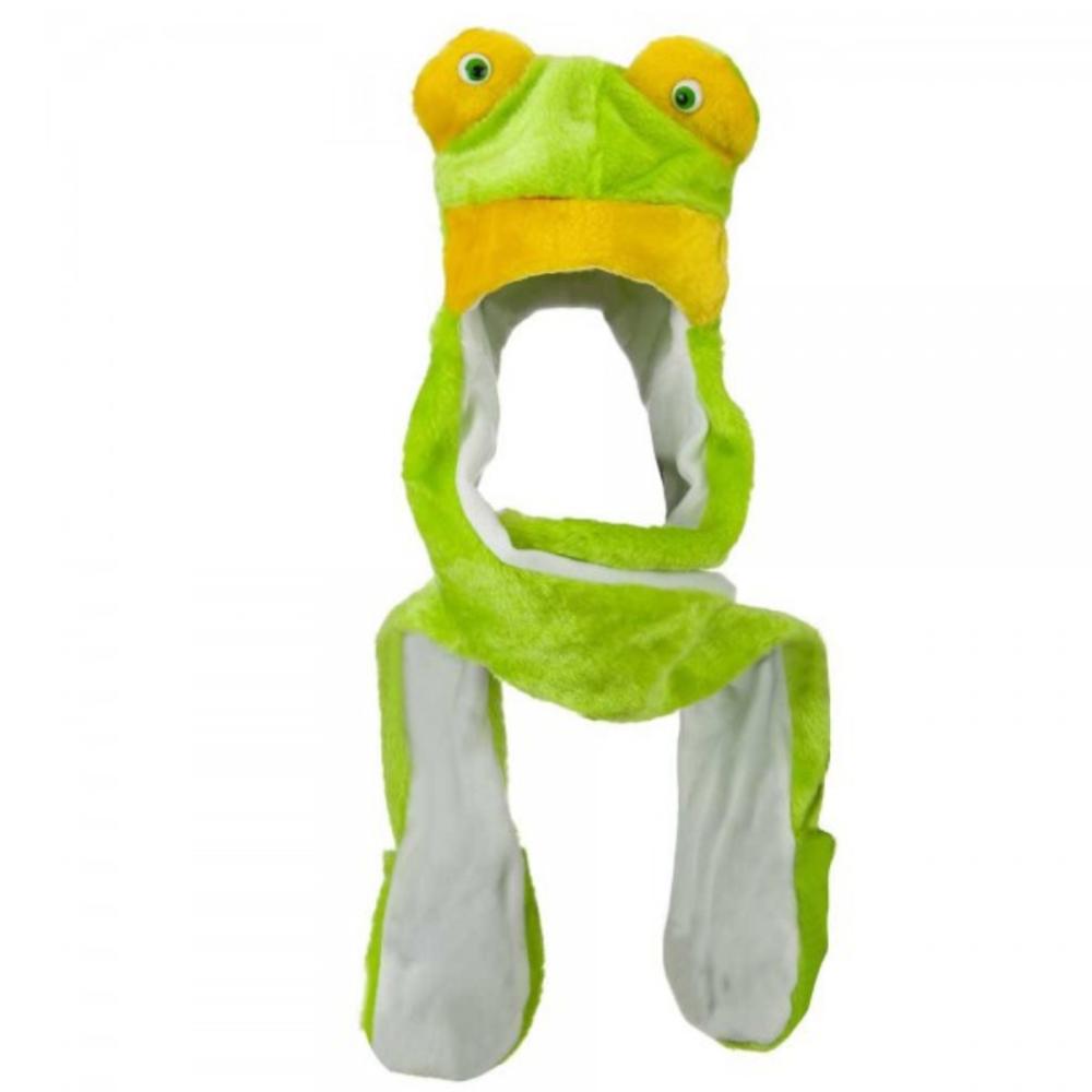 So Cute FROG Beanie Hat with Mitten hands - - FREE SHIPPING