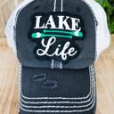  LAKE Life Oars Distressed Trucker Hats - FREE SHIPPING