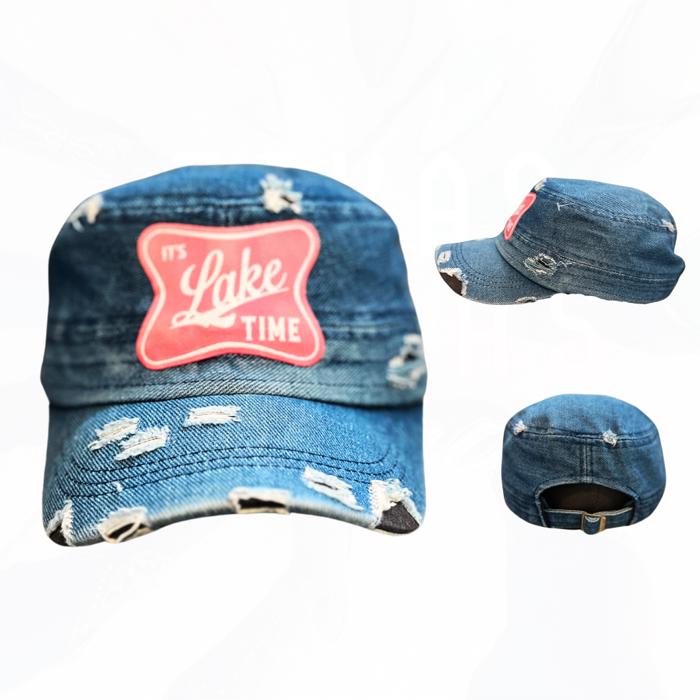 ITS LAKE TIME DENIM CADET HAT