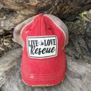  LIVE LOVE RESCUE TRUCKER HAT