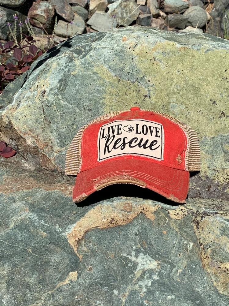 LIVE LOVE RESCUE TRUCKER HAT