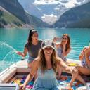  MOUNTAIN GIRL TRUCKER HAT