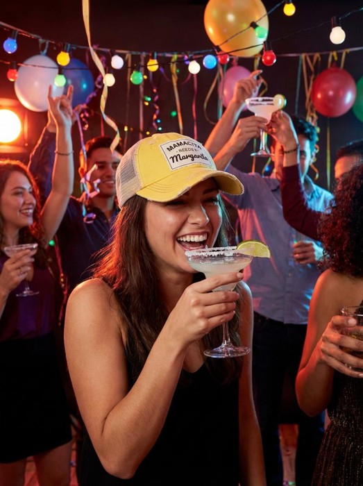 MAMACITA NEEDS A Margarita Trucker HAT