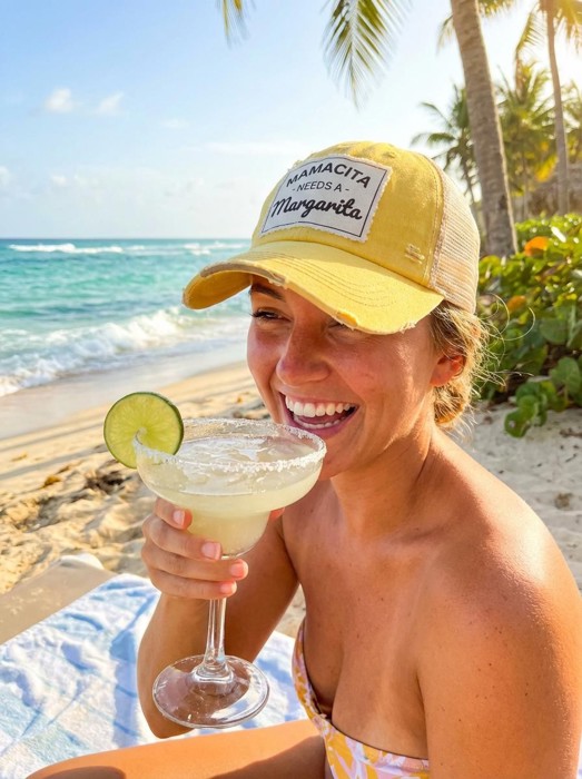 MAMACITA NEEDS A Margarita Trucker HAT