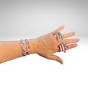  USA FLAG STAR HAT BRACELETS