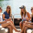  OCEAN GIRL TRUCKER HAT