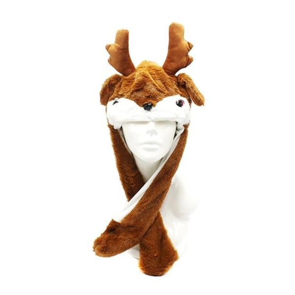 SO CUTE REINDEER BEANIE HAT