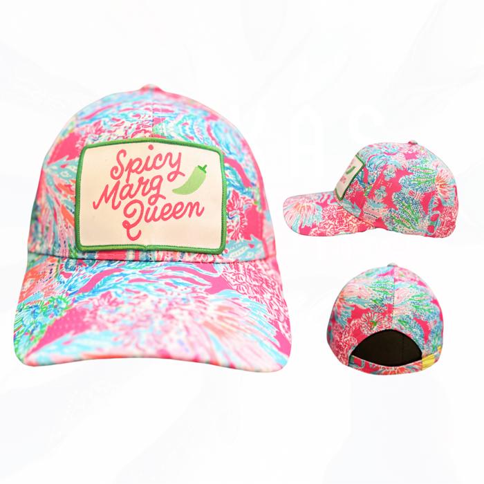 SPICY MARG QUEEN FLORAL HAT