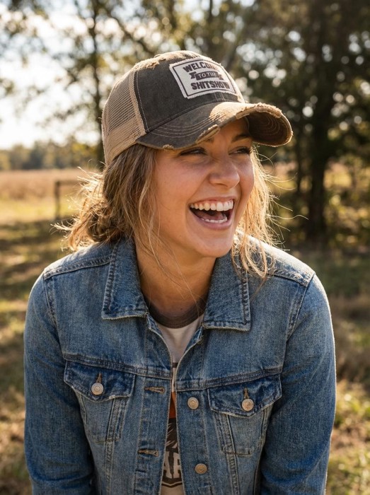 WELCOME TO THE SHITSHOW TRUCKER HAT