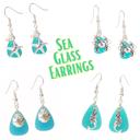  Beautiful Sea Glass Earrings