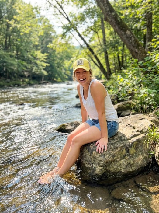 Sunrise Sunburn Sunset Repeat Trucker Hat Yellow