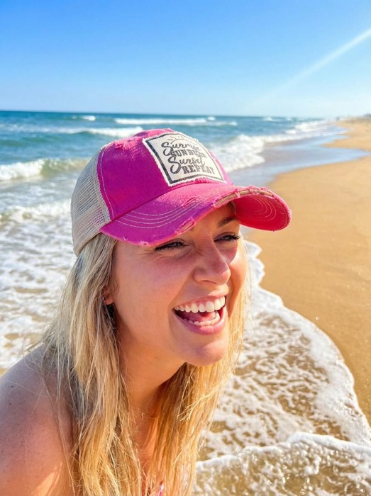 Sunrise SUNBURN Sunset REPEAT Trucker Hat