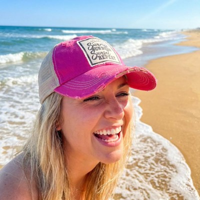 Sunrise SUNBURN Sunset REPEAT Trucker Hat