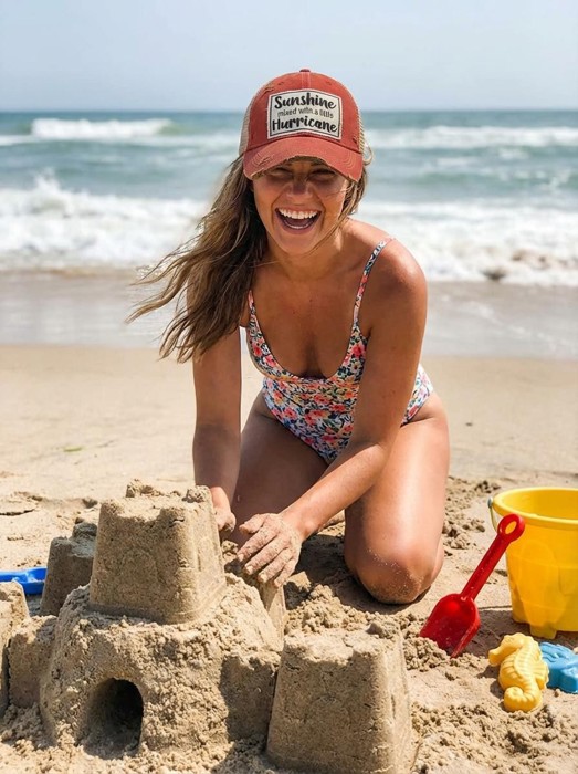 Sunshine mixed with a little Hurricane Trucker Hat