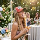  Sunshine mixed with a little Hurricane Trucker Hat