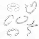  Sterling Silver Toe Rings - Many Styles