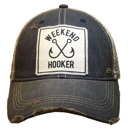  WEEKEND HOOKER FISHING TRUCKER HAT
