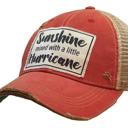  Sunshine mixed with a little Hurricane Hat