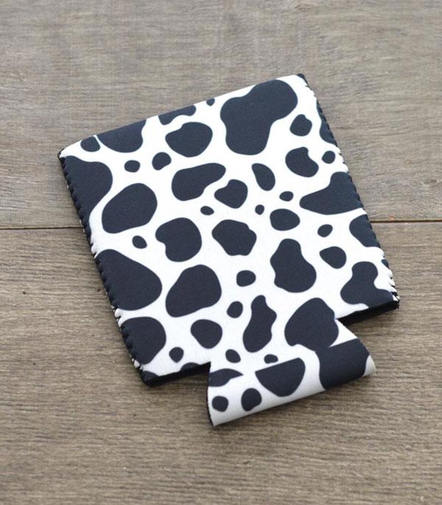 Cow Print Coozie Drink Holders