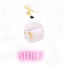 STYLE 7 Mini Bling Backpack Keychains - Great Stocking Stuffers!