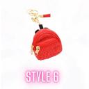  Mini Bling Backpack Keychains - Great Stocking Stuffers!