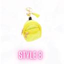 STYLE 8 Mini Bling Backpack Keychains - Great Stocking Stuffers!