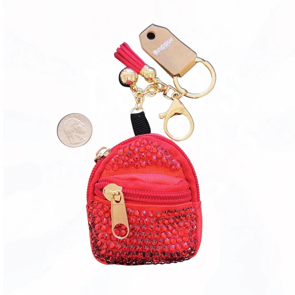 Mini Bling Backpack Keychains - Great Stocking Stuffers!