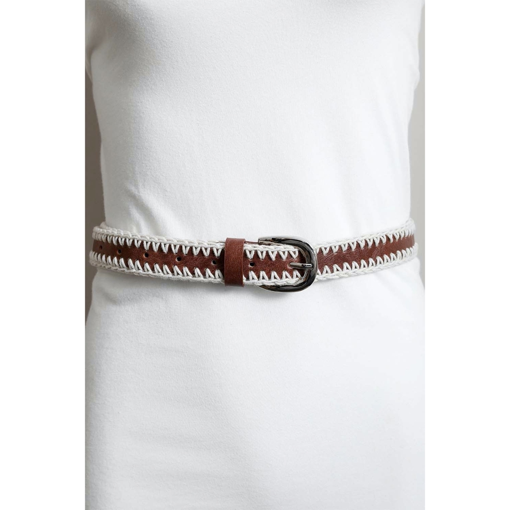 BOHO Vegan Leather Crochet Belts - FREE SHIPPING