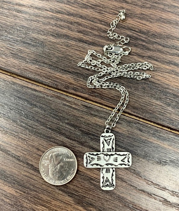 Aztec Cross Necklace