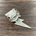  Navajo Lightning Bolt Turquoise Stone Cuff Ring