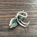  Natural Stone Turquoise Mix Cuff Ring