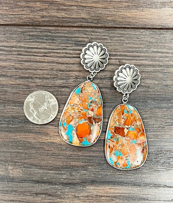 Beautiful Bezel Gemstone Post Earrings