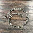  30" Navajo Bead Hand Strung Necklace