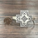  Aztec Cross Cuff Bracelet