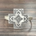  Aztec Cross Cuff Bracelet
